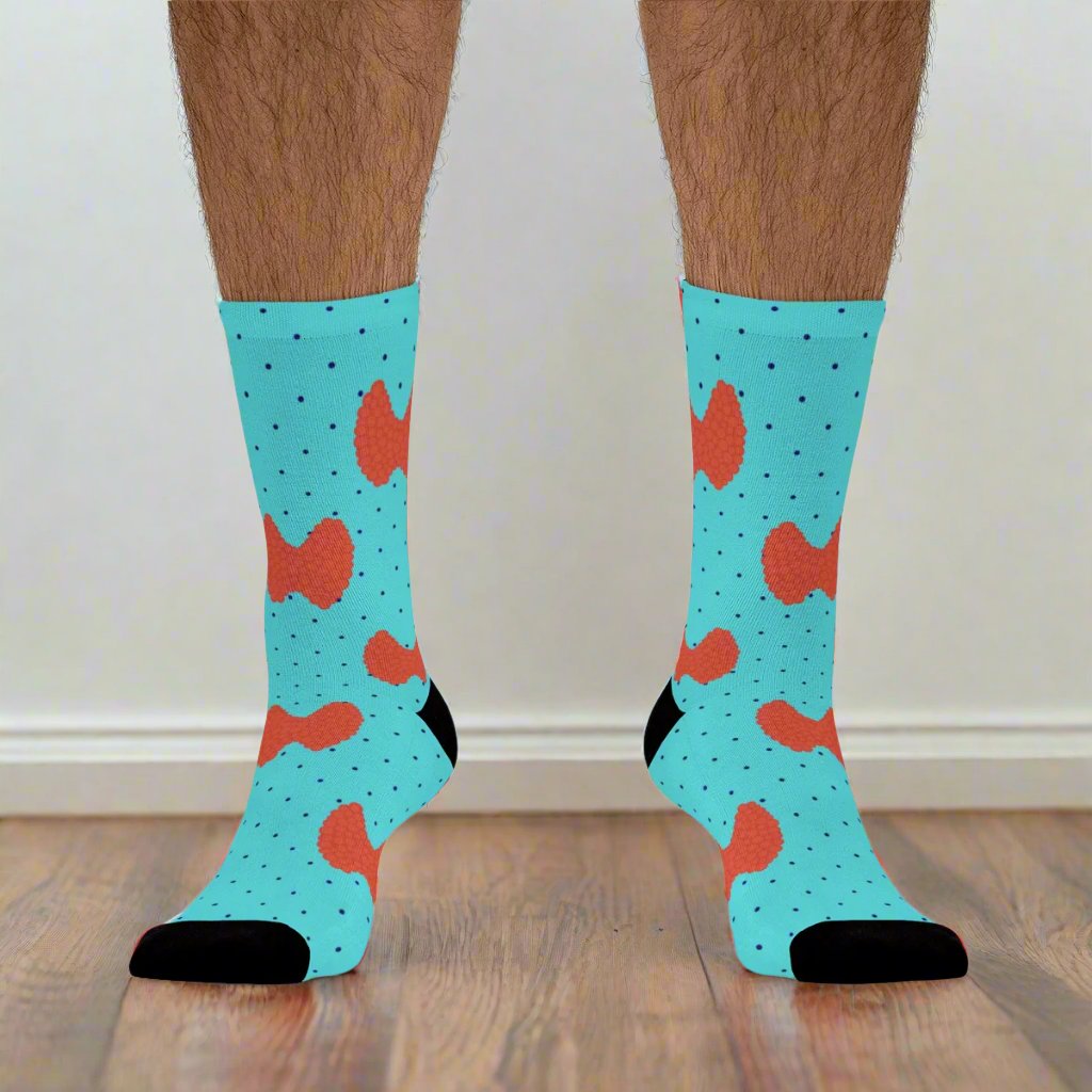 Thyroid socks, endocrine, endocrinology, doctor socks, anatomy, thyroid gland, medical socks, nurse socks, MD, Medical student, ENT surgeon