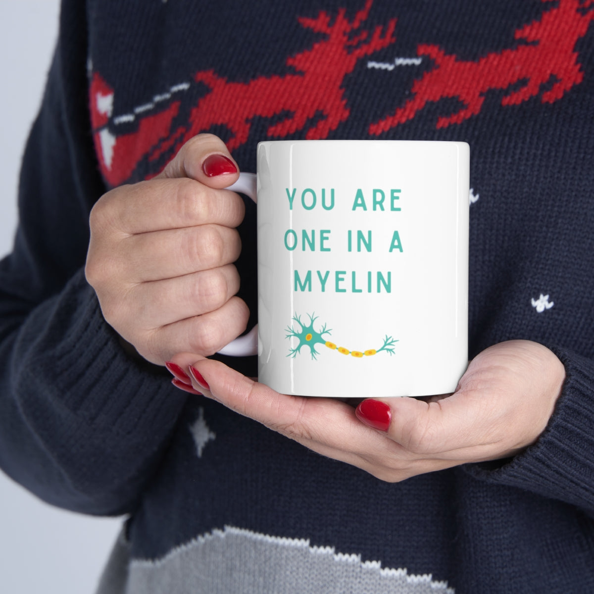 Neurology mug, neurologist gift, neurosurgery gift, one in a myelin, resident gift
