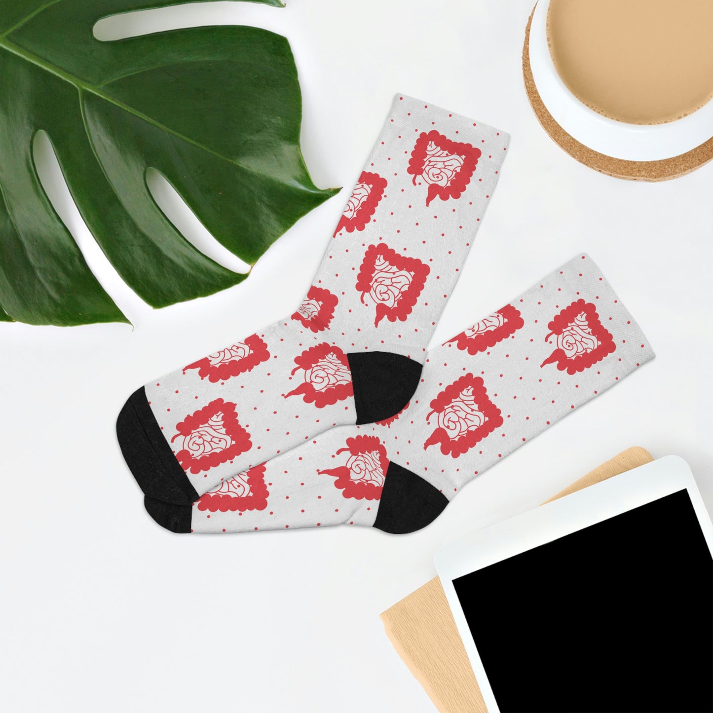 Colorectal socks, Colon, surgeon gift, general surgery, gastrointestinal doctor, doctor socks.