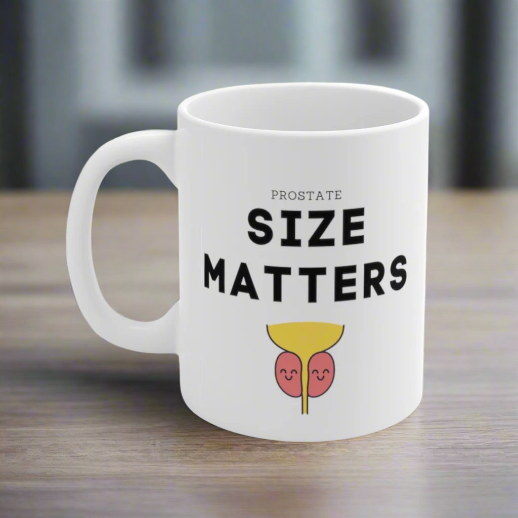 Urologist gift, mug, Prostate size matters, funny doctor mug, nurse mug, urology resident, stream team, urology fellow, TURP