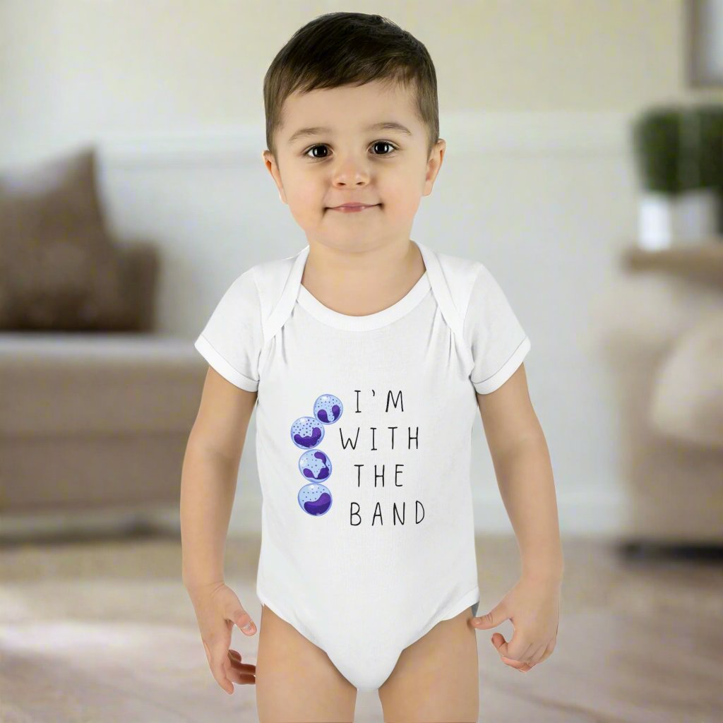 Hematology baby gift, doctor baby gift, Nurse baby gift, funny doctor baby gift, RN baby gift, coworker baby shower
