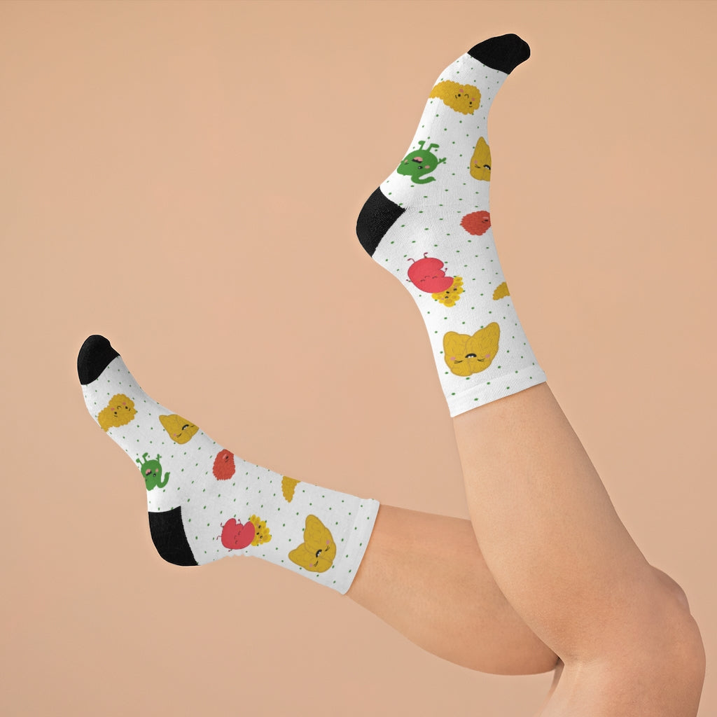 Endocrine socks, Endocrinology, thyroid, pancreas, adrenals, pineal gland, thymus, Resident gift, endocrine NP, diabetes doctor, hormones
