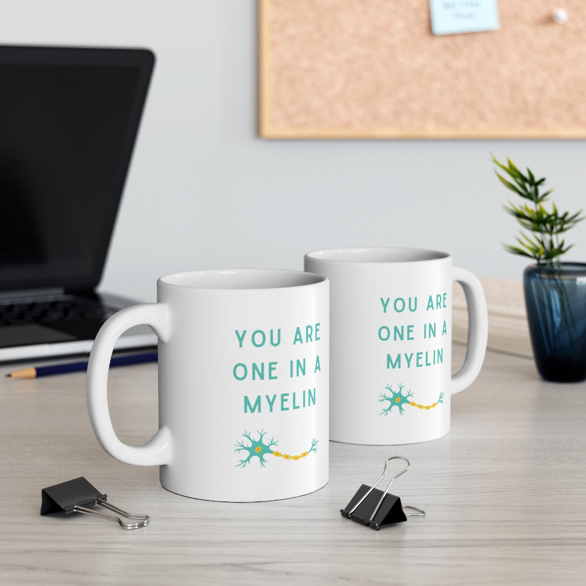 Neurology mug, neurologist gift, neurosurgery gift, one in a myelin, resident gift