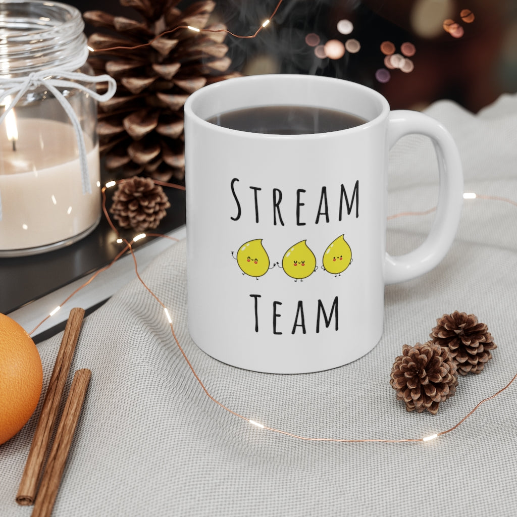 Urology mug, Stream Team, Urologist gift, resident, doctor mug, surgeon mug, medical humor, urology nurse, urology NP, PA, graduation gift