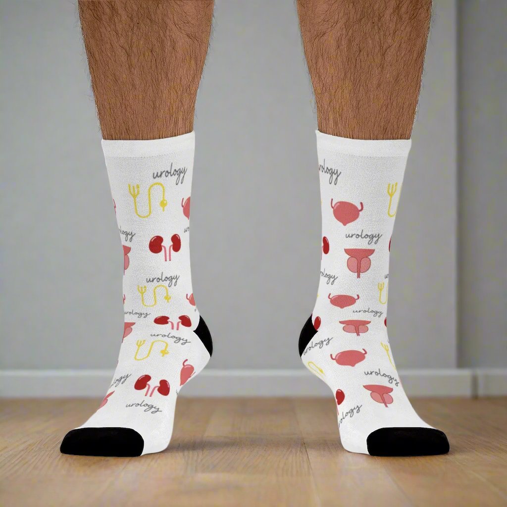 Urology socks, urologist, urology resident, urology nurse gift