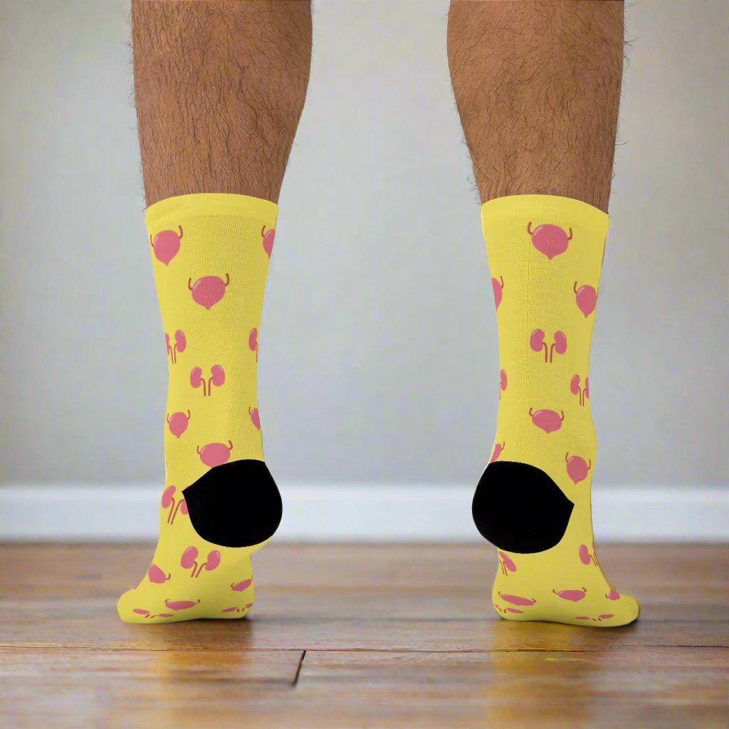 Urology Kidney and Bladder socks, urologist, urology resident, urology nurse gift.