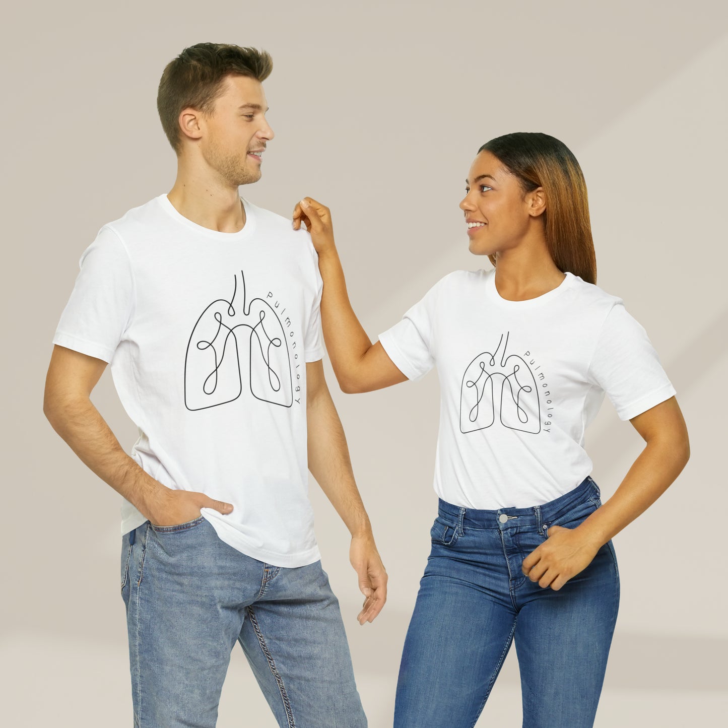 Pulmonology T shirt minimalist gift for Lung doctor Resident new grad cute student top Intensivist ICU team medical school graduation Lung surgery