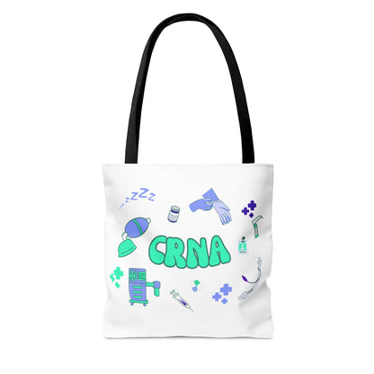 CRNA Anesthesia tote bag, CRNA, Nurse Anesthetist, Anesthesiologist, SRNA, Resident, Doctor, new CRNA student gift.