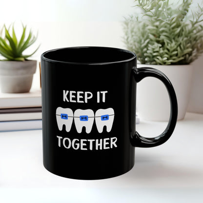 Funny orthodontist mug, Dental assistant appreciation gift, Dentist humor, Braces mug, Boss thank you, Dental hygienist graduation