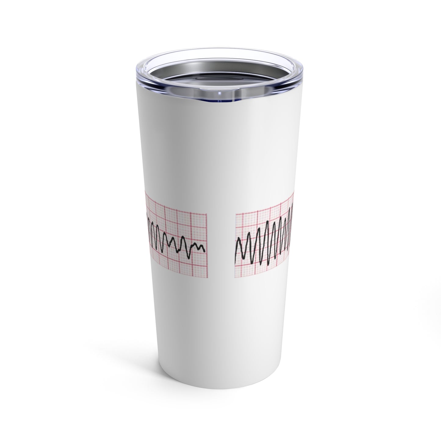 Cardiology tumbler, Gift for cardiologist, funny TdP EKG strip coffee mug, Telemetry nurse tumbler gift idea