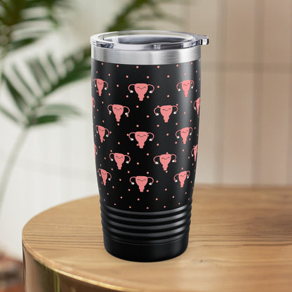 Cute Gynecology Gift idea for new grad OBGYN, women's health doctor, tumbler for Gyn doctors and nurses, Uterus,  Feminist tumbler