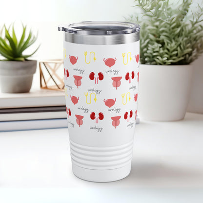 Urology tumbler, Gift idea for new grad urologist, kidney themed gift, tumbler for doctors and nurses