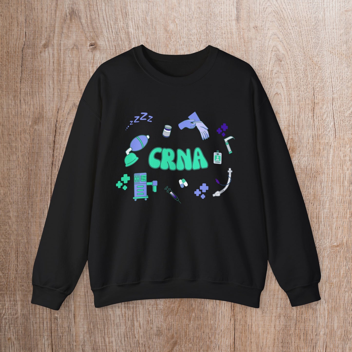 CRNA sweatshirt, cute nurse anesthesia gift idea, anesthesiology sweater, new grad nurse anesthetist student