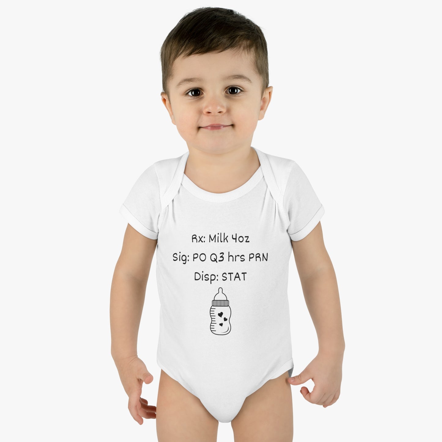 Copy of Baby milk Rx onesie, pharmacy gift, medical baby gift, doctor baby shower, pharm tech baby, healthcare baby shower, baby gift for coworker.