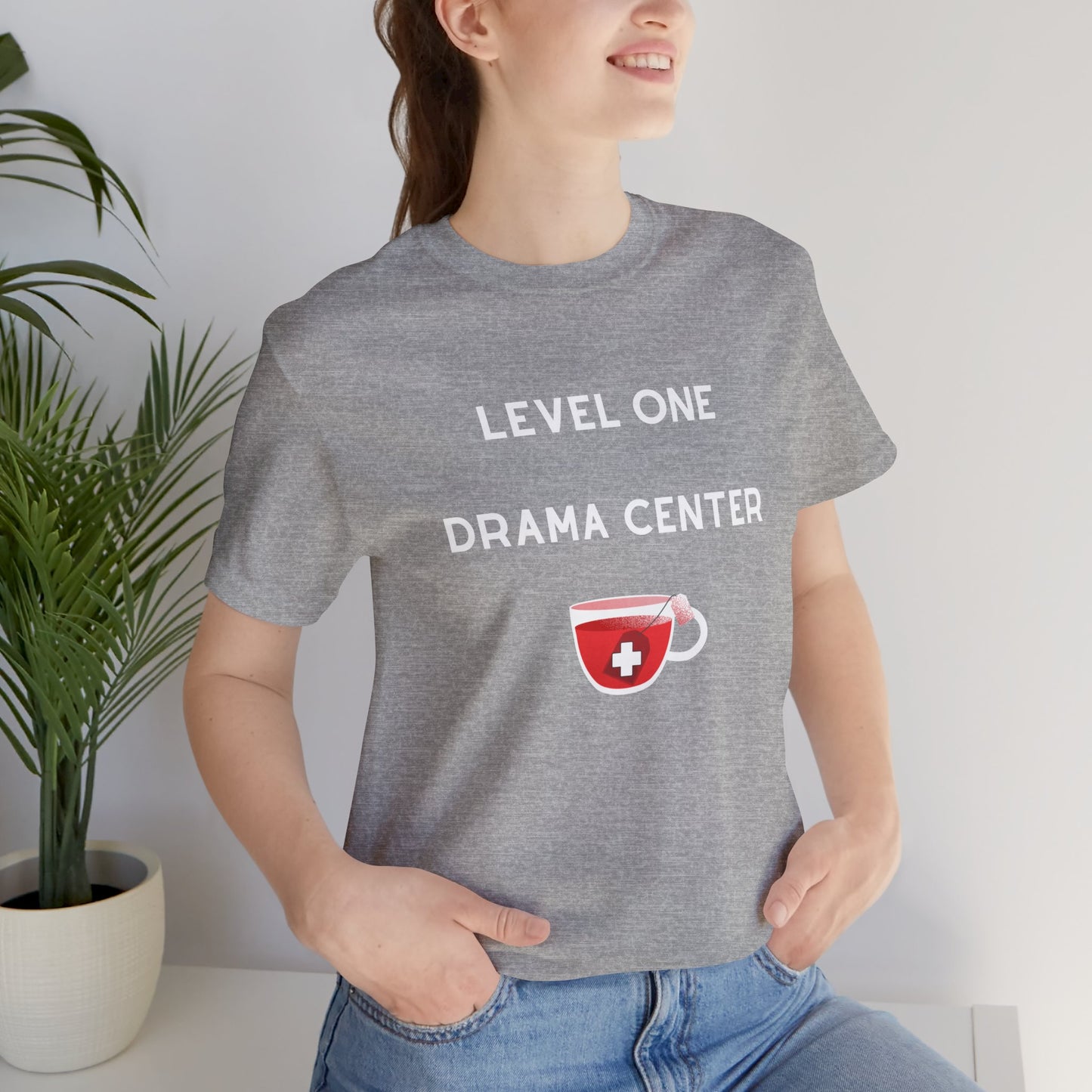 Level One Drama Center T Shirt, ER nurse, ER doctor, trauma surgeon, funny doctor gift, funny nurse gift, Trauma NP, Emergency Department