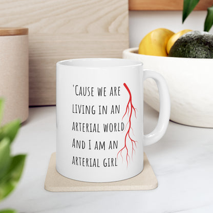 funny Vascular surgery mug, female resident, graduation gift for surgeons, Nurse practitioner