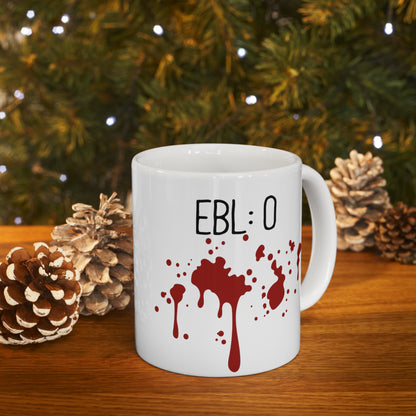 Funny surgeon mug, EBL:0, Surgery tech, resident gift, Surgeon humor, medical student, doctor gift, OR tech