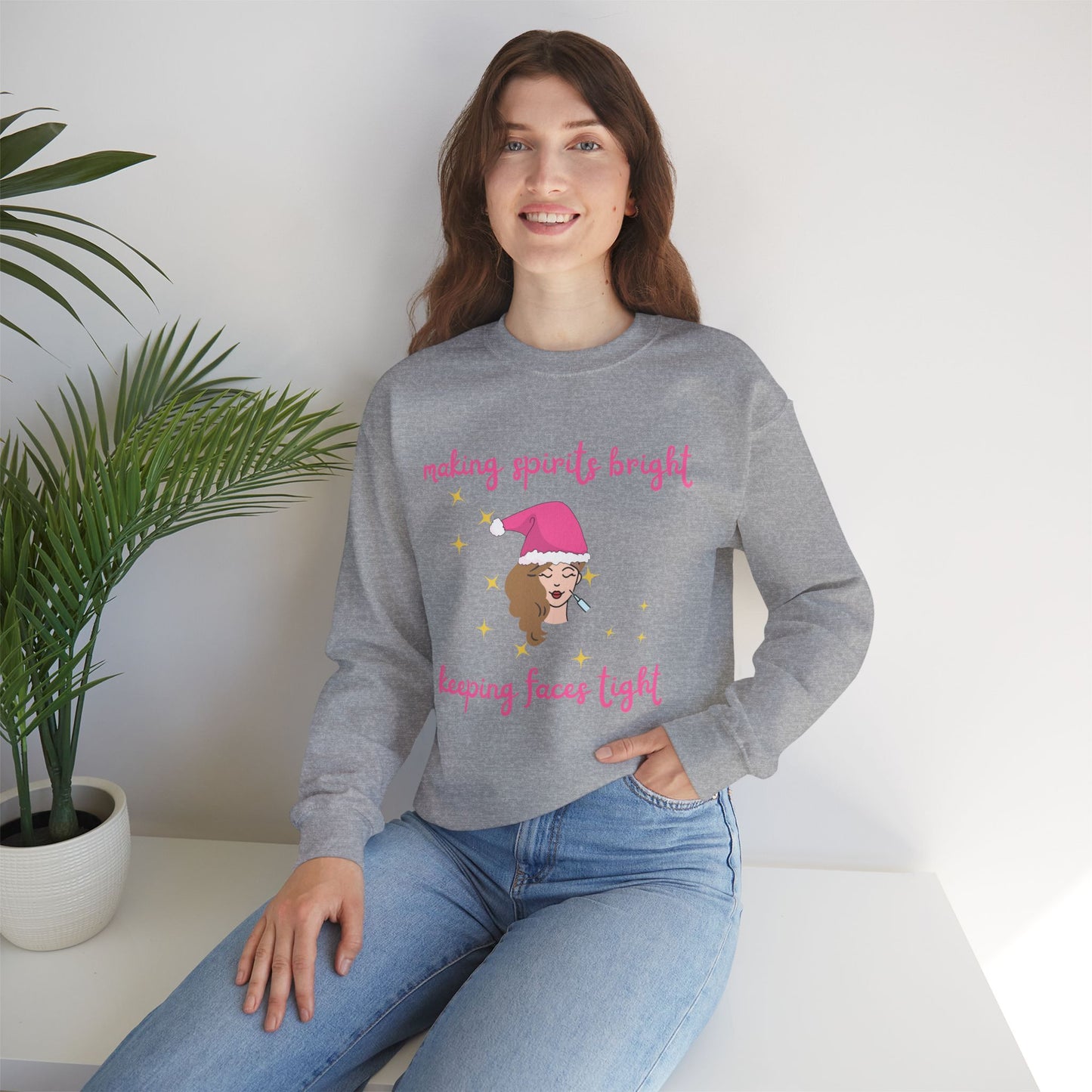 Medical Aesthetics Holiday Sweater - Botox & Med Spa Christmas Sweater, Esthetician Gift, Plastic Surgeon Ugly Xmas Sweater, Nurse & Doctor Holiday Party, Med Student Xmas Gift