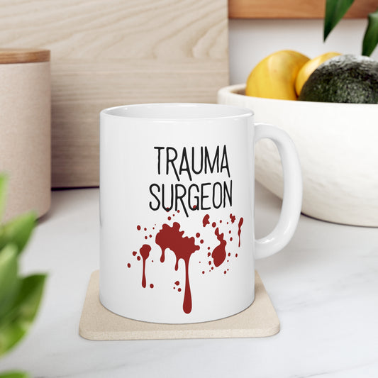 Trauma surgery gift, Trauma nurse, Trauma surgeon, Trauma doctor, ER nurse, ER doctor, medical mug, Doctor mug, Nurse mug, medical student gift