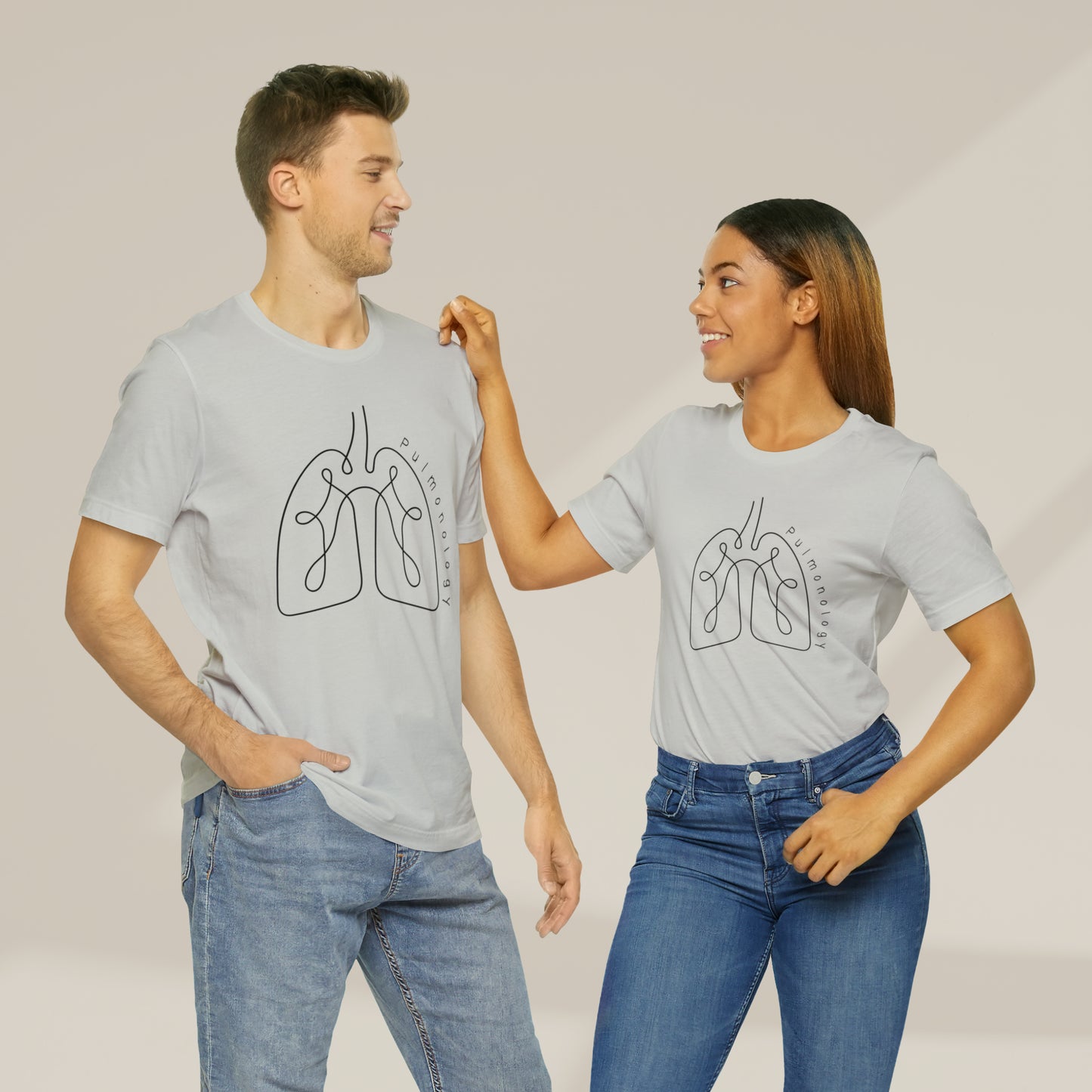 Pulmonology T shirt minimalist gift for Lung doctor Resident new grad cute student top Intensivist ICU team medical school graduation Lung surgery