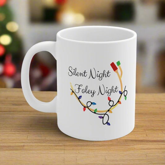 funny healthcare x mas mug, urology doctor mug, medical puns, medical humor