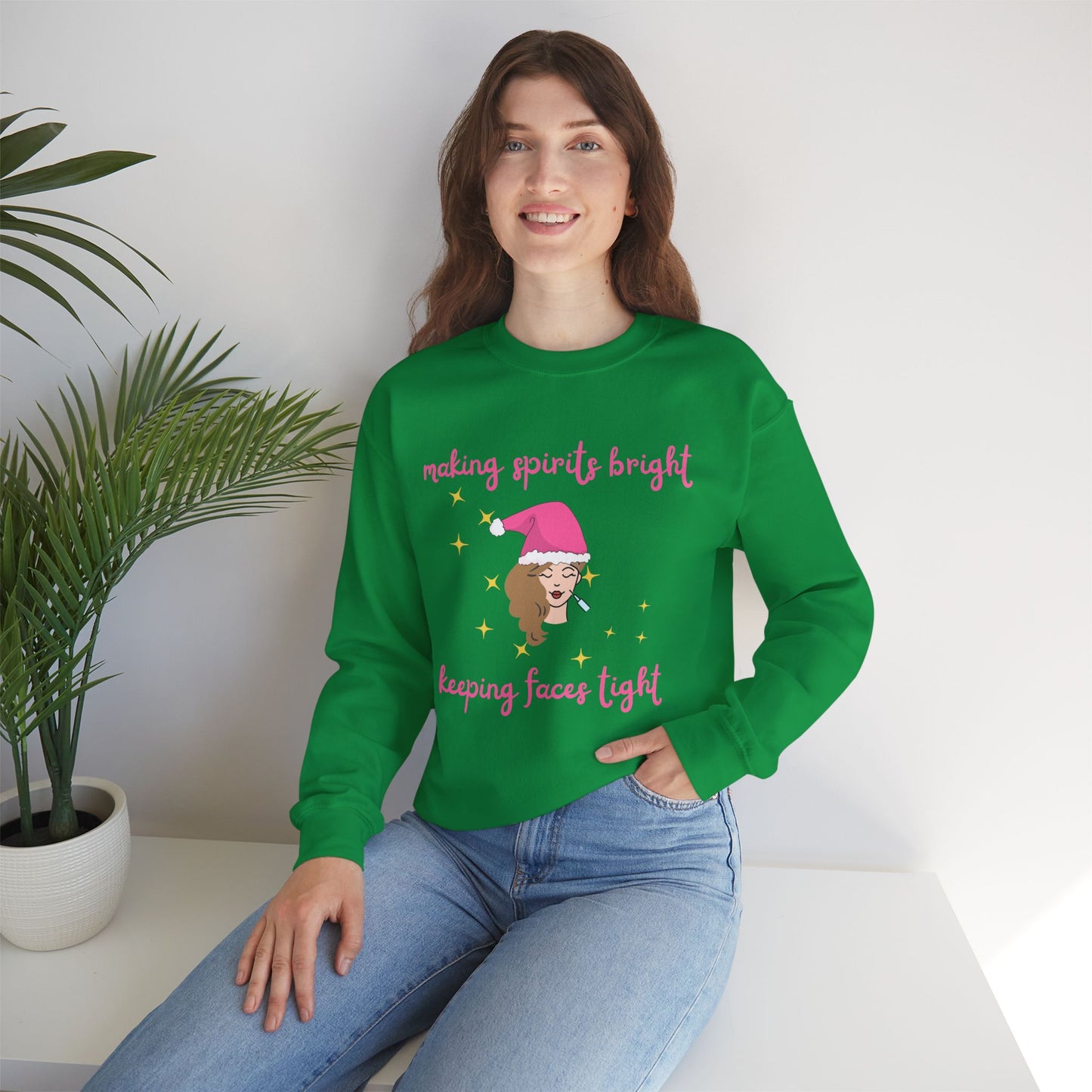 Medical Aesthetics Holiday Sweater - Botox & Med Spa Christmas Sweater, Esthetician Gift, Plastic Surgeon Ugly Xmas Sweater, Nurse & Doctor Holiday Party, Med Student Xmas Gift