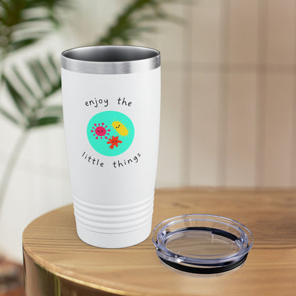 Microbiology Tumbler, Gift idea for new grad biologist, science themed gift, virology tumbler for doctors and nurses, cute bacteria mug