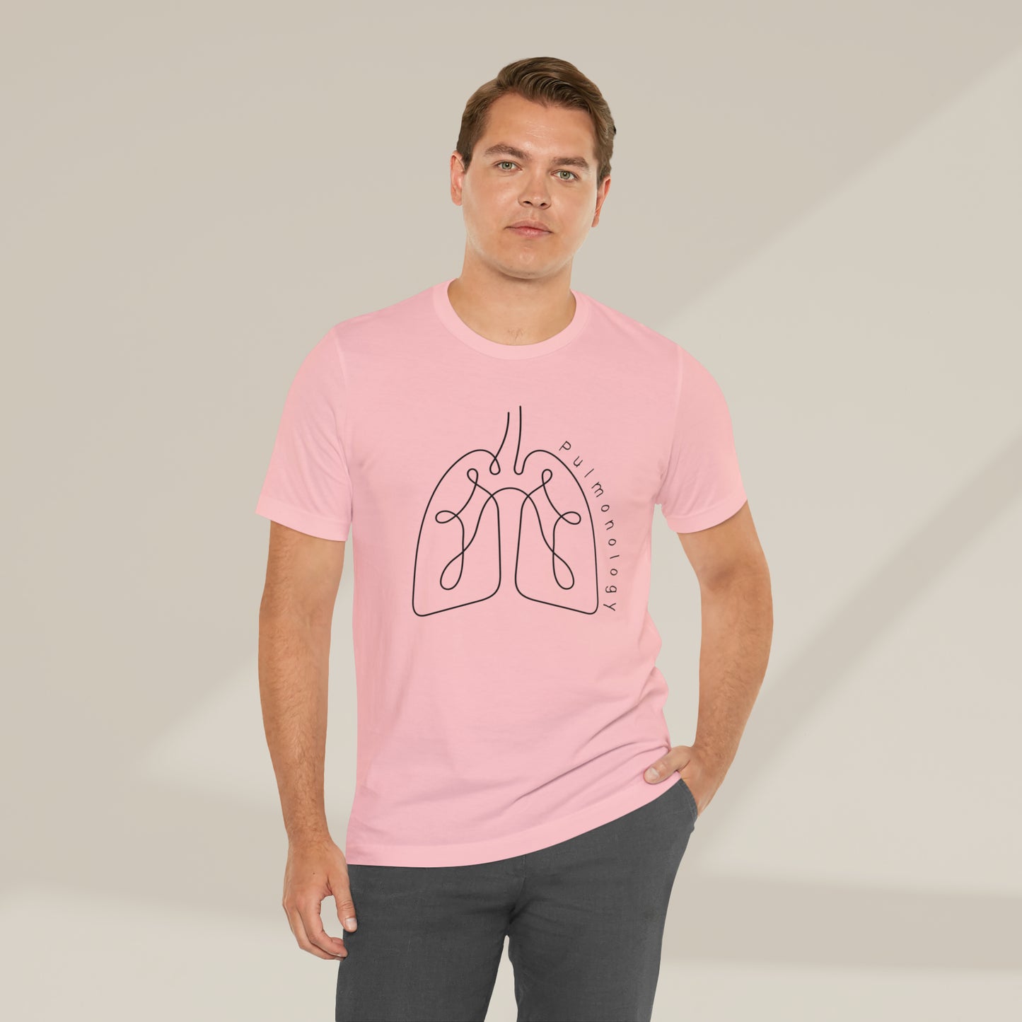 Pulmonology T shirt minimalist gift for Lung doctor Resident new grad cute student top Intensivist ICU team medical school graduation Lung surgery