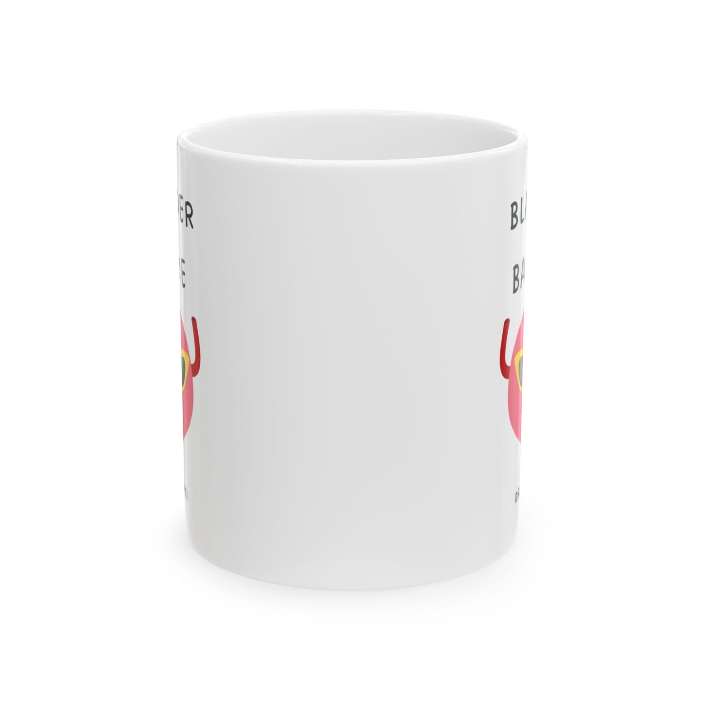 A Custom Urologist gift, mug, bladder baddie