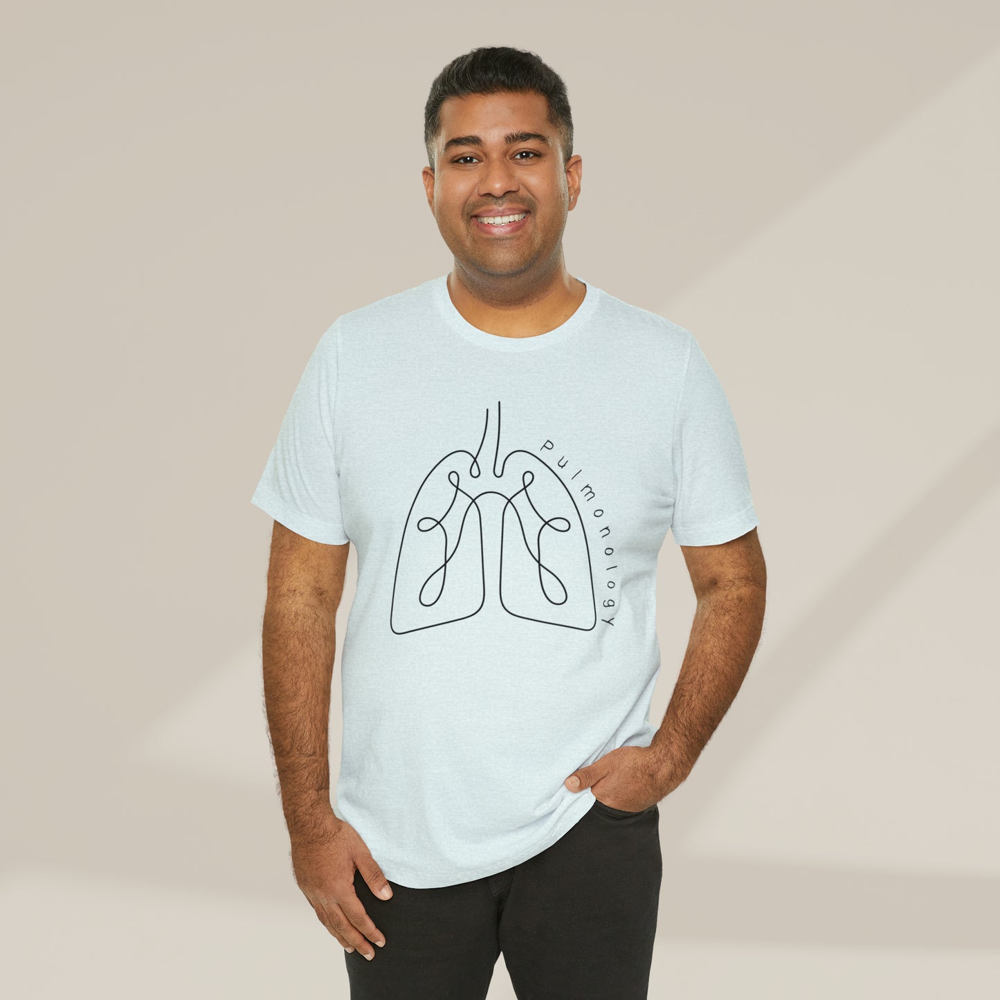 Pulmonology T shirt minimalist gift for Lung doctor Resident new grad cute student top Intensivist ICU team medical school graduation Lung surgery