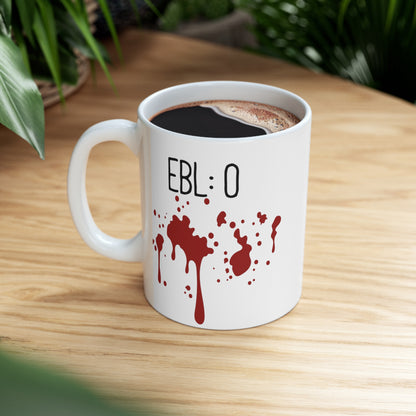 Funny surgeon mug, EBL:0, Surgery tech, resident gift, Surgeon humor, medical student, doctor gift, OR tech