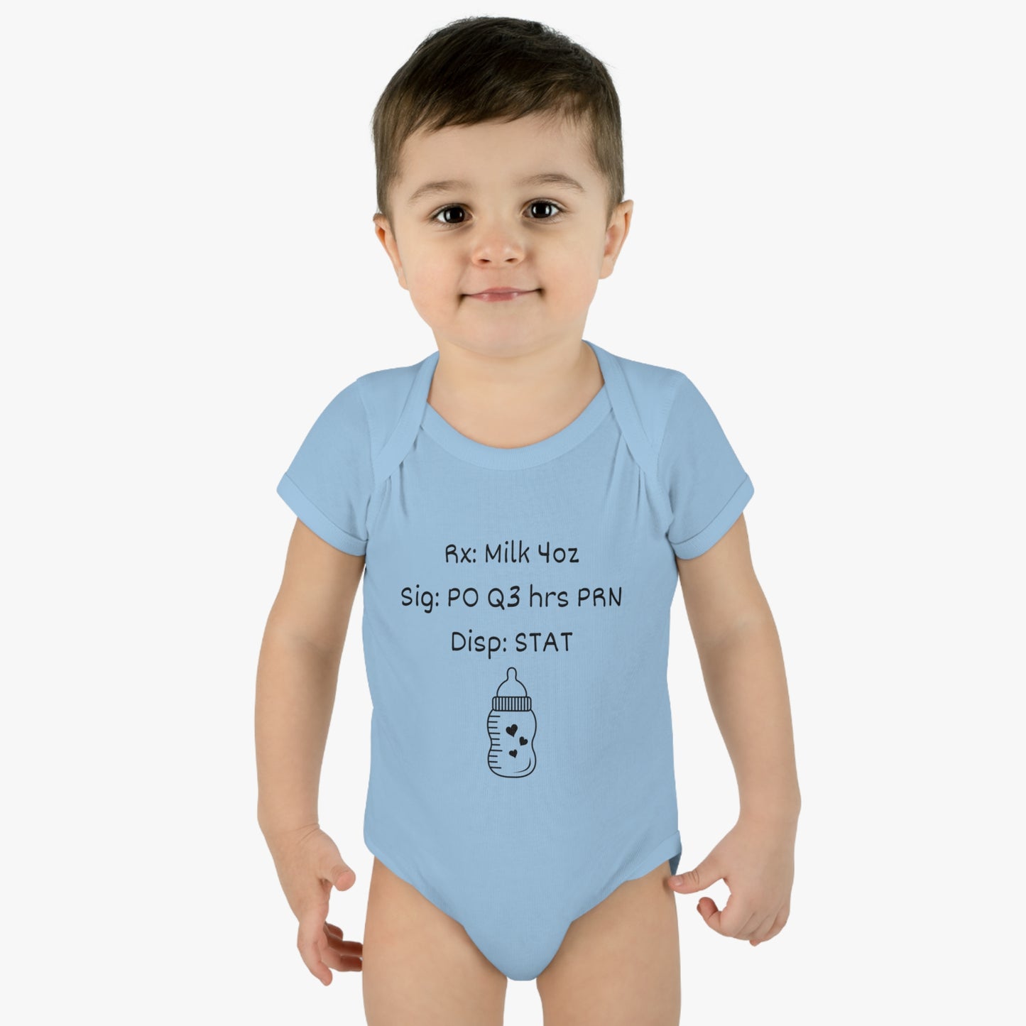 Copy of Baby milk Rx onesie, pharmacy gift, medical baby gift, doctor baby shower, pharm tech baby, healthcare baby shower, baby gift for coworker.