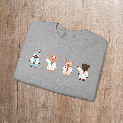 Cute dog doctors xmas sweater, Doctor graduation gift, dog lover gift idea, surgeon gift idea, cute medical themed gifts, nurse appreciation, dogtors