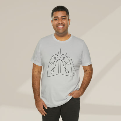 Pulmonology T shirt minimalist gift for Lung doctor Resident new grad cute student top Intensivist ICU team medical school graduation Lung surgery