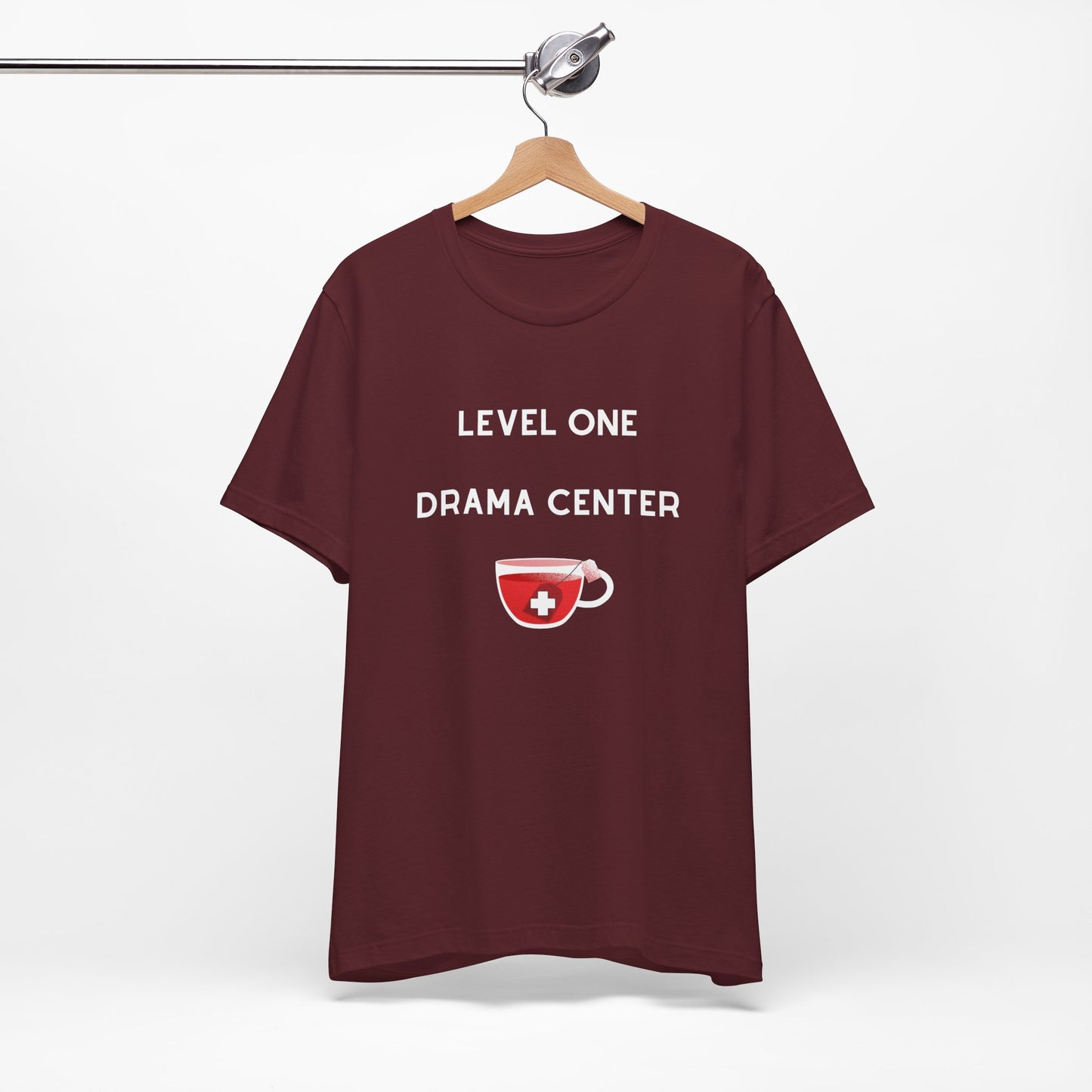 Level One Drama Center T Shirt, ER nurse, ER doctor, trauma surgeon, funny doctor gift, funny nurse gift, Trauma NP, Emergency Department