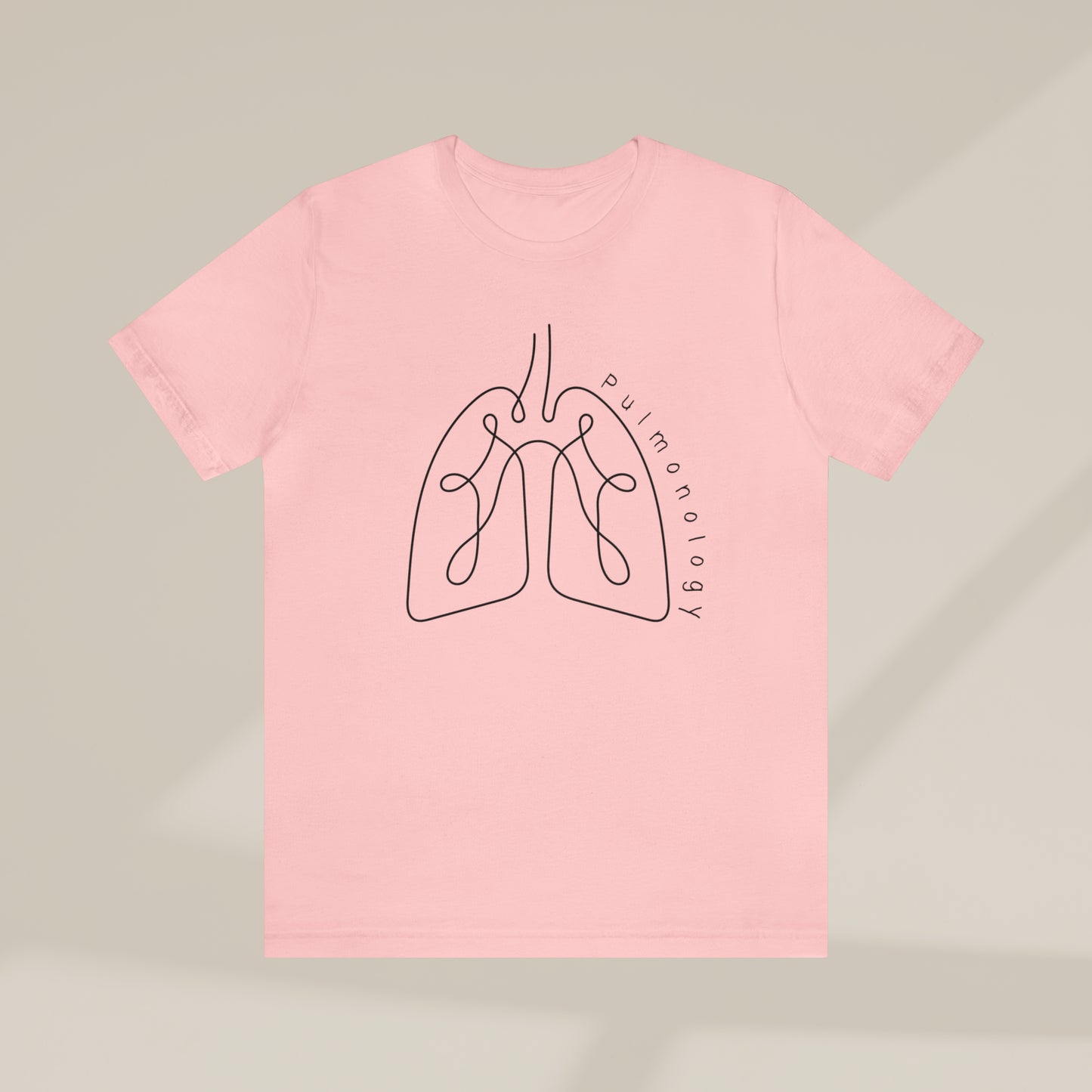 Pulmonology T shirt minimalist gift for Lung doctor Resident new grad cute student top Intensivist ICU team medical school graduation Lung surgery