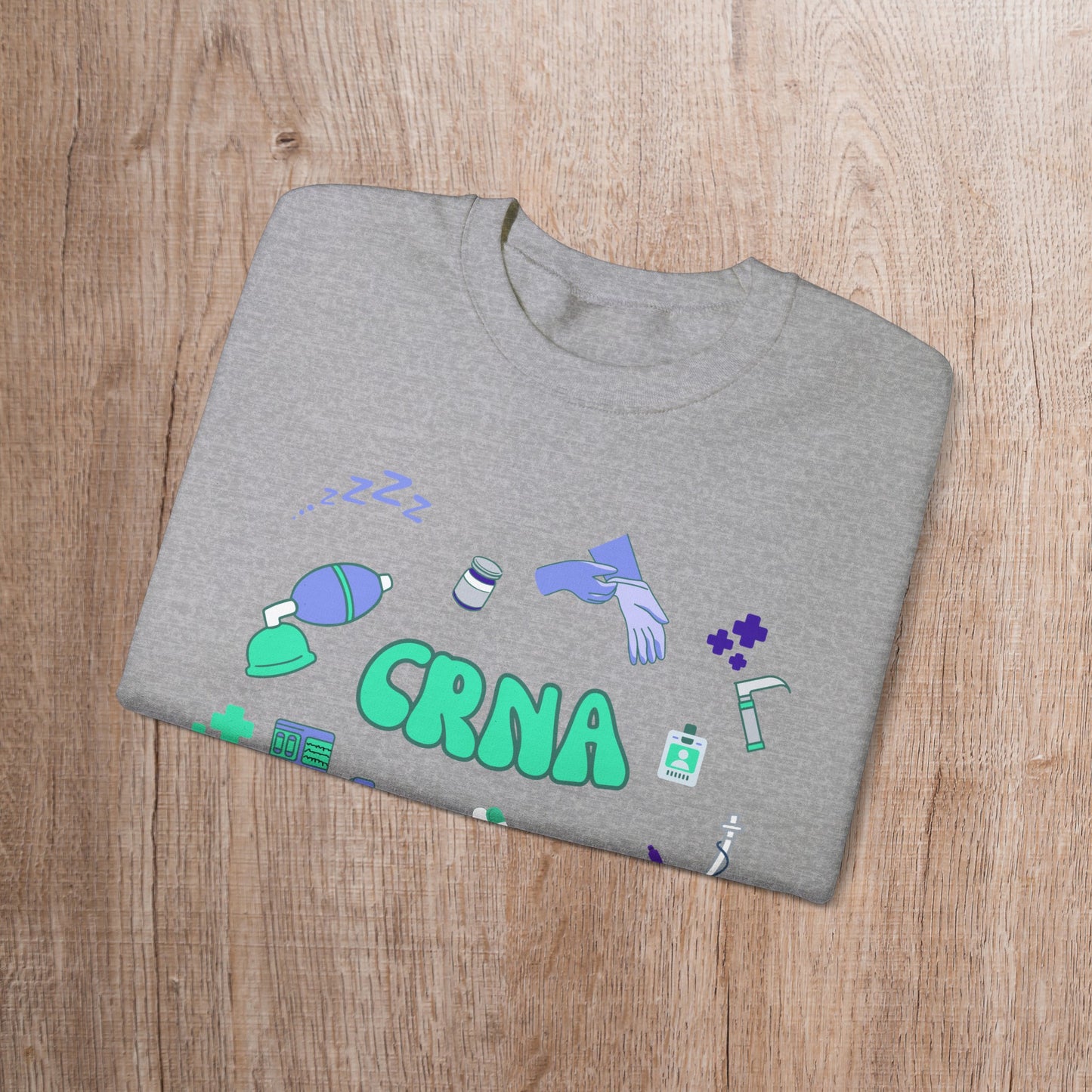 CRNA sweatshirt, cute nurse anesthesia gift idea, anesthesiology sweater, new grad nurse anesthetist student