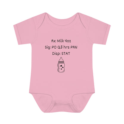 Copy of Baby milk Rx onesie, pharmacy gift, medical baby gift, doctor baby shower, pharm tech baby, healthcare baby shower, baby gift for coworker.