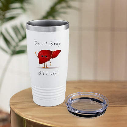 Liver Tumbler, Gift idea for doctors or nurses, liver transplant surgeon, liver themed gift, patient gift idea, medical humor