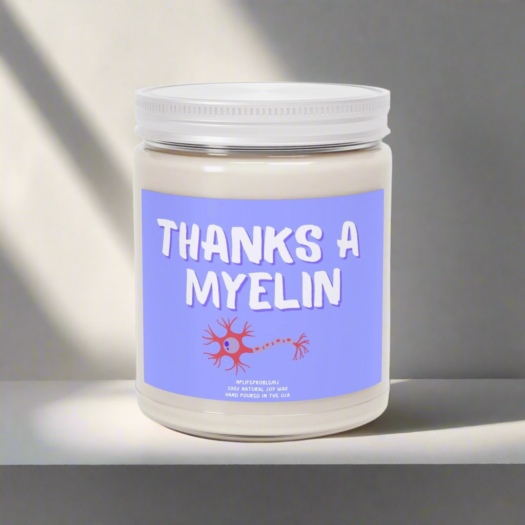 Brain Doctor Gift Candle – Neurology Appreciation Candle, Myelin Neurologist Gift, Doctor Thank You Gift Idea, Medical Specialty Gift for Neurologists