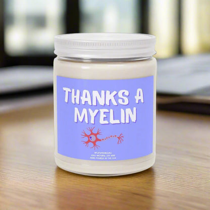 Brain Doctor Gift Candle – Neurology Appreciation Candle, Myelin Neurologist Gift, Doctor Thank You Gift Idea, Medical Specialty Gift for Neurologists