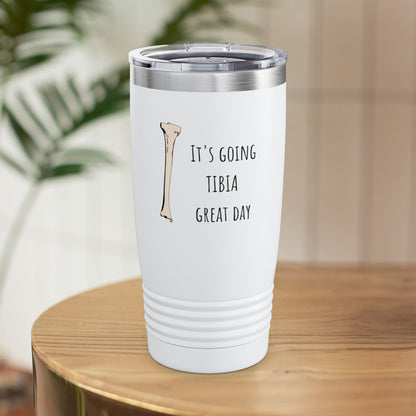 Orthopedics Tumbler, Gift idea for new grad ortho doctor, bone surgeon themed gift, tumbler for ortho doctors and nurses, cute tibia mug