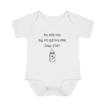 Copy of Baby milk Rx onesie, pharmacy gift, medical baby gift, doctor baby shower, pharm tech baby, healthcare baby shower, baby gift for coworker.