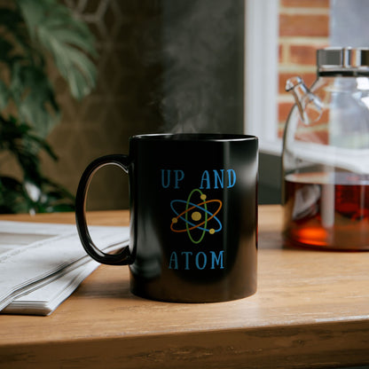 science mug, atom mug, science teacher gift idea, coworker gift, graduation gift, science researcher, physicist, chemistry teacher, quantum mechanics