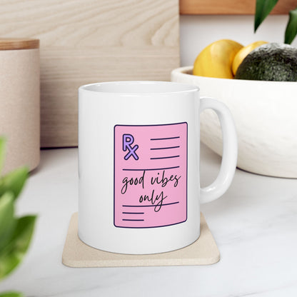 cute precription mug, RX mug for pharmacist, pharmacy graduation gift, pharmacy tech, RX doctor mug, medical student