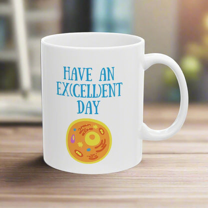 Science mug, cellular biology mug, science teacher gift idea, science puns