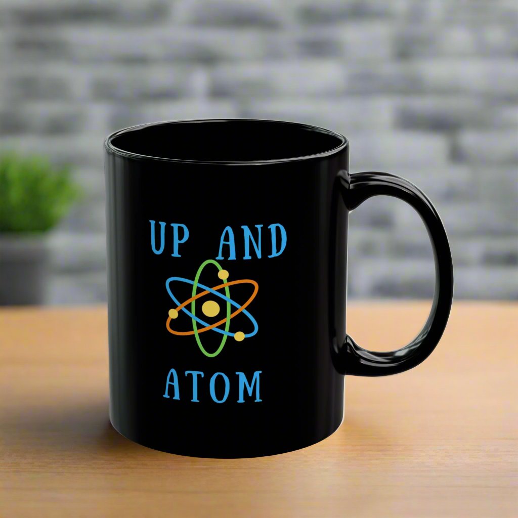 science mug, atom mug, science teacher gift idea, coworker gift, graduation gift, science researcher, physicist, chemistry teacher, quantum mechanics