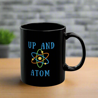 science mug, atom mug, science teacher gift idea, coworker gift, graduation gift, science researcher, physicist, chemistry teacher, quantum mechanics