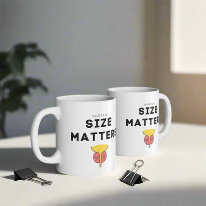 Urologist gift, mug, Prostate size matters, funny doctor mug, nurse mug, urology resident, stream team, urology fellow, TURP