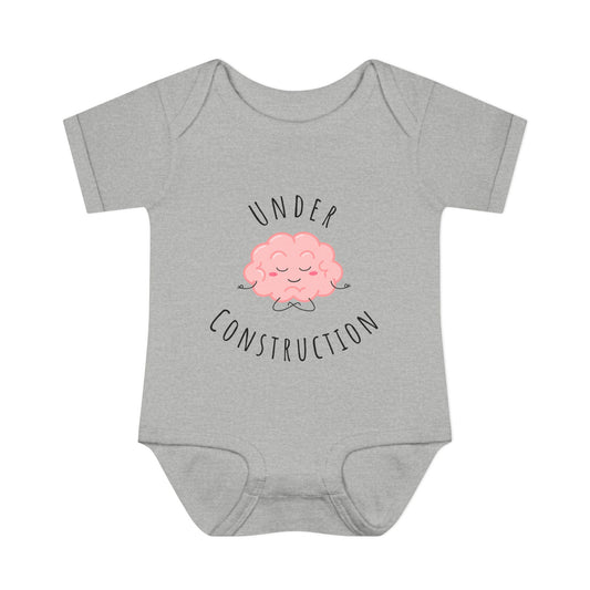construction baby onesie, medical baby gift, heart doctor baby shower, healthcare baby shower, baby gift for cardiologist, cardiac nurse baby shower